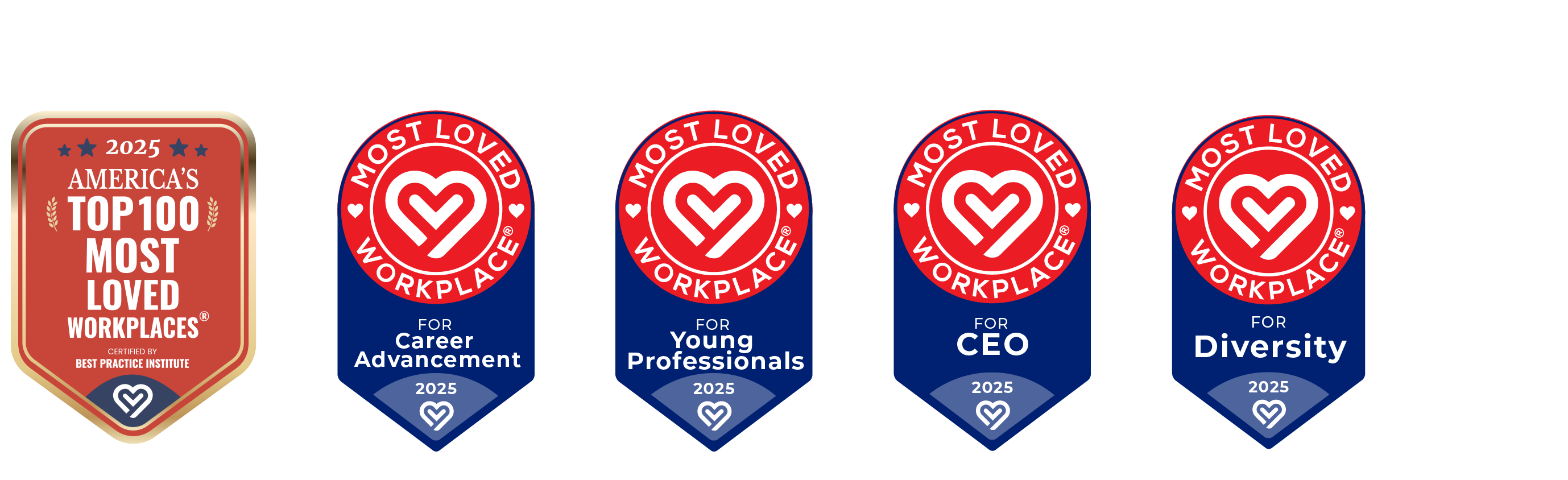 Top 100 Most Loved Workplace and other certifications.