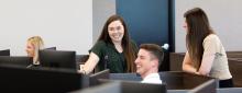 Shamrock employees working together 